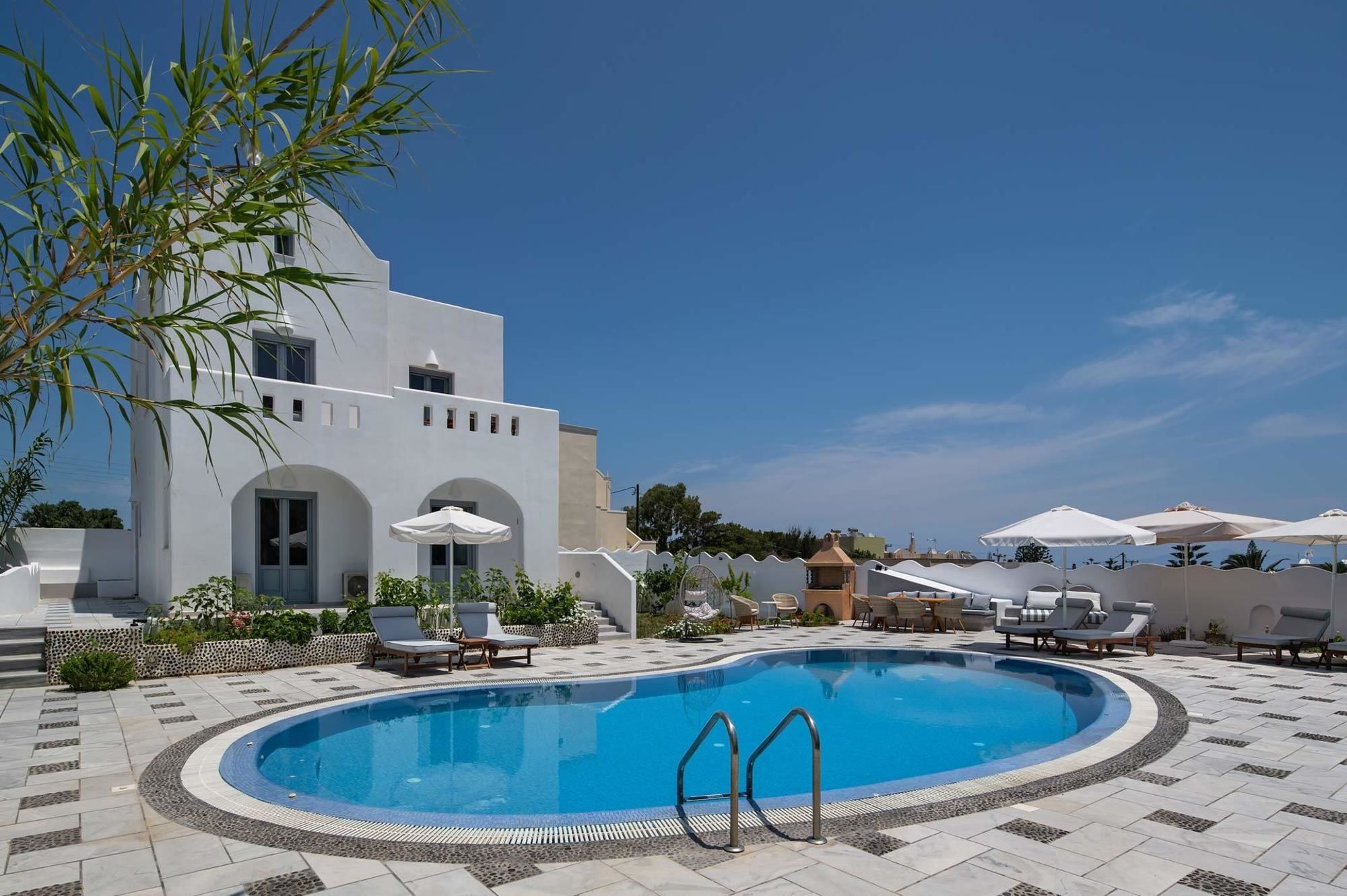 Felicity Villas Santorini Luxury House Kamári Exterior foto